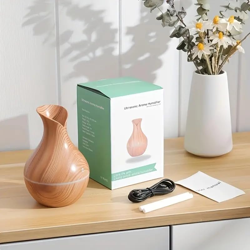 ZZ LIFE Mini Aromatherapy Humidifier Relaxing Cool Mist with Color Changing LEDs Night Light