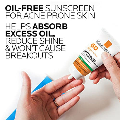 La Roche-Posay Anthelios Clear Skin Dry Touch Sunscreen SPF 60, Oil Free