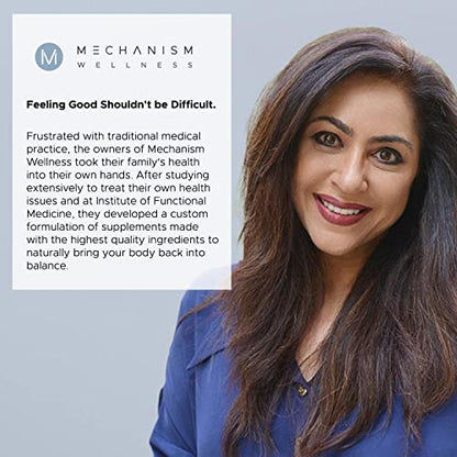 Mechanism Wellness Strike A Balance Hormonal Balance Supplements with DIM Maca Energy Mood