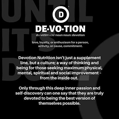 Devotion Nutrition Protein Powder Blend | Gluten Free, Keto Friendly, No Added Sugars