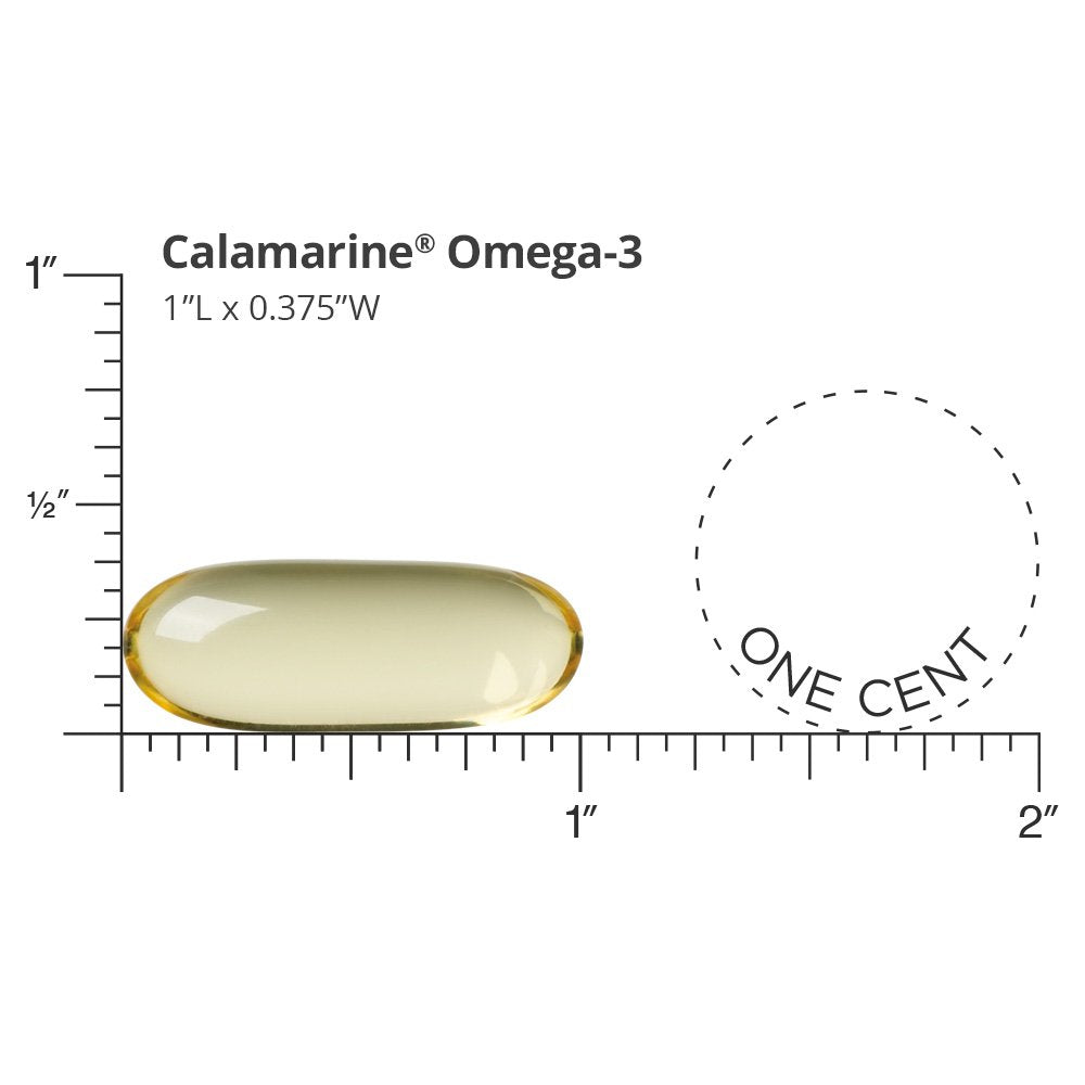 Dr. Sinatra CalaMarine Omega 3 Supplement with DHA and EPA, Clinical Grade for Brain, Heart, and Eye Health, 60 Softgels