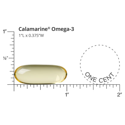 Dr. Sinatra CalaMarine Omega 3 Supplement with DHA and EPA, Clinical Grade for Brain, Heart, and Eye Health, 60 Softgels