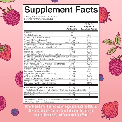 MaryRuth Organics Postnatal & Prenatal Vitamins for Women | Sugar Free | Womens