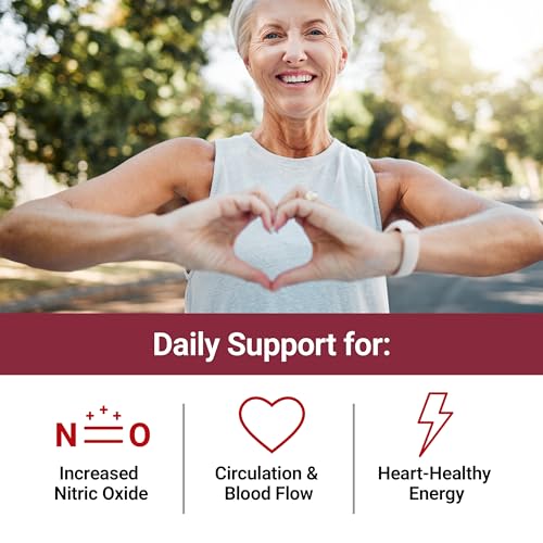 FORCE FACTOR Total Beets Blood Pressure Support Supplement, Beets Supplements