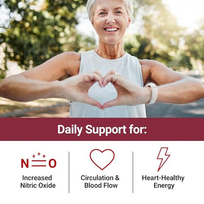 FORCE FACTOR Total Beets Blood Pressure Support Supplement, Beets Supplements