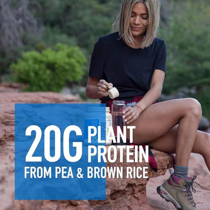 Isopure Vanilla Vegan Protein Powder, with Monk Fruit Sweetener & Amino Acids, Post Work