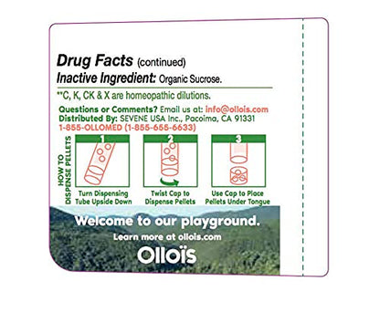 OLLOIS Allium Cepa 200ck Organic & Lactose-Free Homeopathic Medicine, 80 Pellets (Pack of 1)