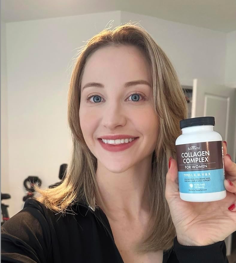 Collagen Peptide Capsules - Multi Collagen Supplements for Women, 135ct