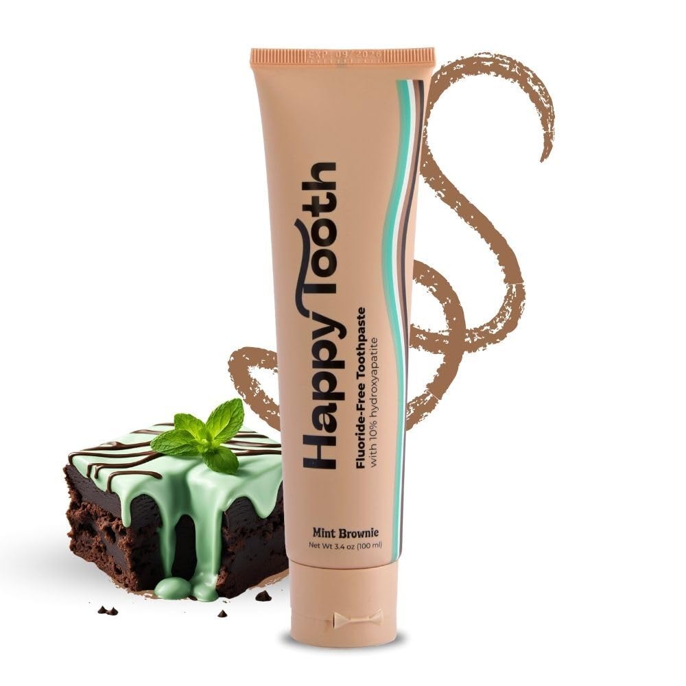 Hydroxyapatite Toothpaste, Whitening, Fluoride Free, Fresh Mint, 4oz