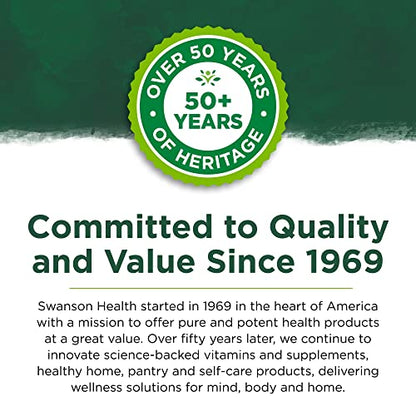Swanson Activated Charcoal - Natural Supplement Supporting Healthy Absorption