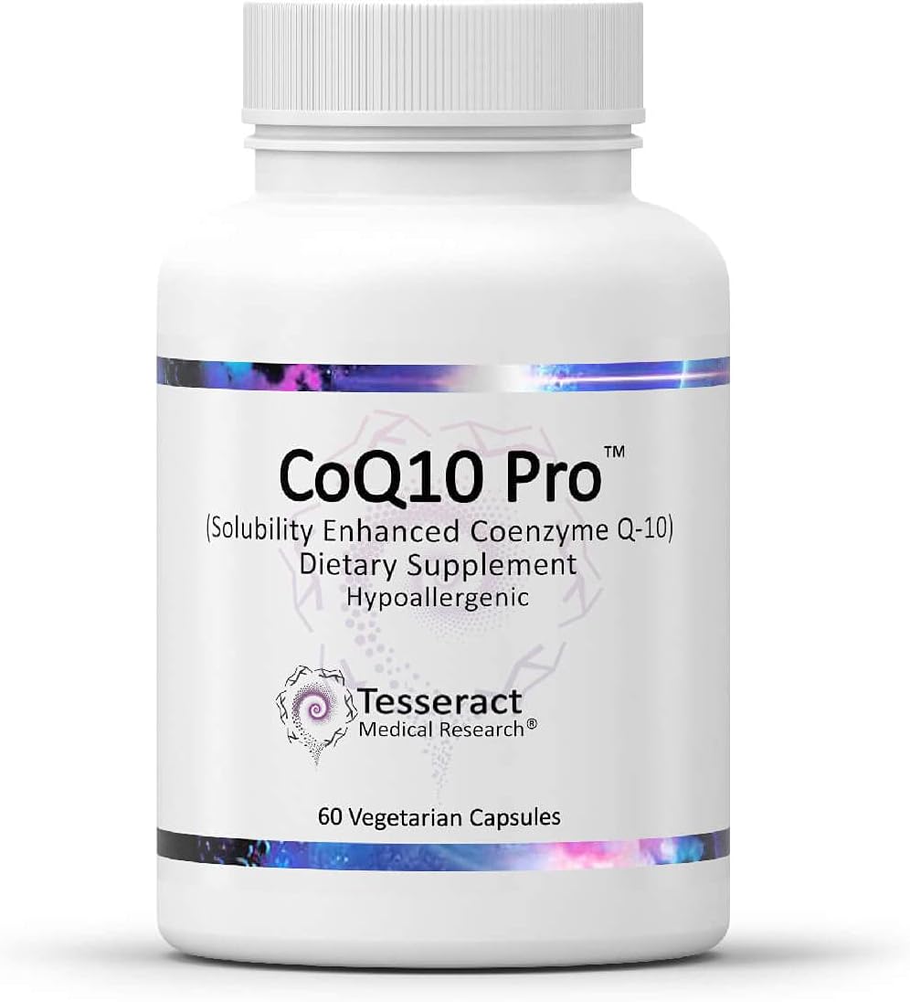 Tesseract Medical Research Body Repair with Vitality Boost, Joint Support Supplement, Sustained Release & Coenzyme Q10 Antioxidant Supplement for Optimal Health