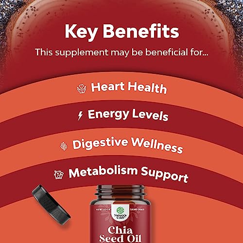 Potent Chia Seed Extract Pills for Men and Women Natural Supplement for Weight Loss