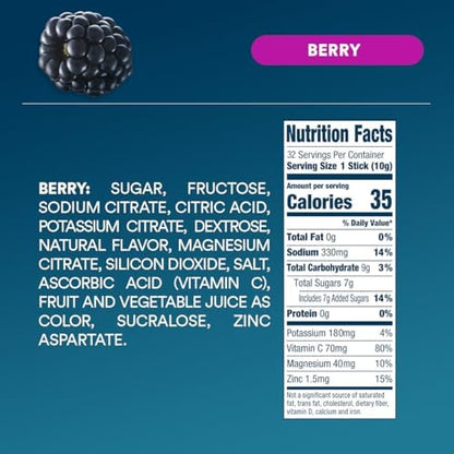 DripDrop Hydration Variety Value Bundle Electrolyte Packets, 128 Count | Watermelon, Berry, Fruit Punch, Grape; 3X Electrolytes, Vitamin C, Magnesium, Zinc; Single Serve Powder Drink Mix; Daily Use