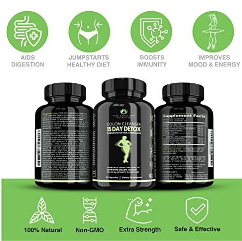 Colon Cleanse Fast-Acting Colon Cleanser Detox; Healthy Bowel Movement