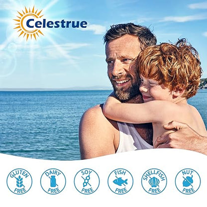 Celestrue Magnesium Glycinate, Fully-Chelated, Optimal Absorption, Gentle on The Stomach