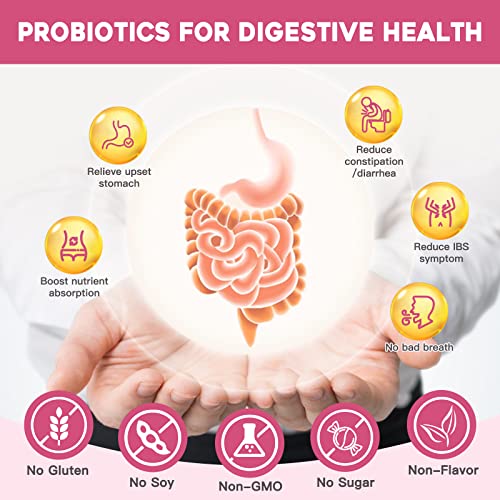 Probiotics for Women Probiotic Powder Supplement - Prebiotics and Probiotics for Weight Loss