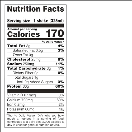 Quest Nutrition Vanilla Protein Shake, High Protein, Low Carb, Gluten Free, Keto Friendly