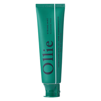 Ollie Fluoride Free 10% Nano Hydroxyapatite Toothpaste, Clean Mint, 1 Pack