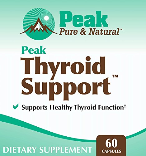 Peak Pure & Natural Thyroid Support Thyroid Supplement and Metabolism Booster to Support