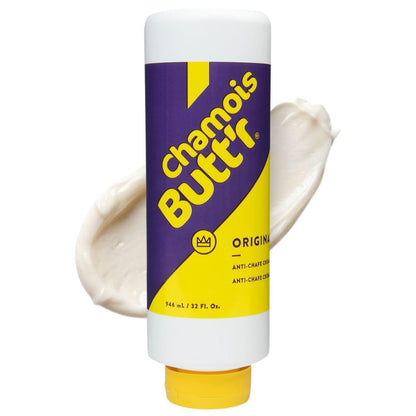 Chamois Butt'r Original Anti-Chafe Cream, 8 oz tube | For Cycling, Running & Active Lifestyles - Helps Prevent & Soothe Chafing, Non-Greasy, Easy Rinse, Skin-Friendly Formula