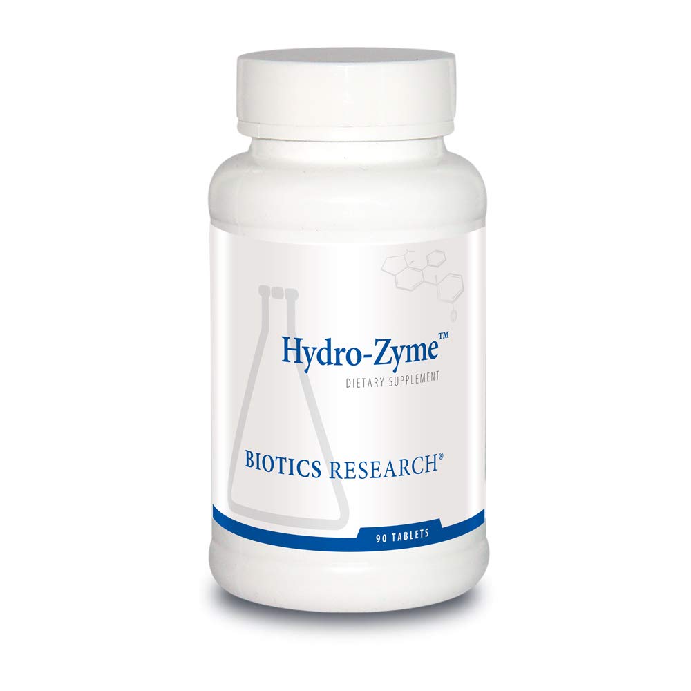 Biotics Research Hydro Zyme™ - Digestive Enzymes (Enzimas Digestivas) For Women & Men - Enzymes for Digestion Supplement Contains Betaine HCL - Supports Healthy Gastric pH & Immune Health-250 Enzyme's