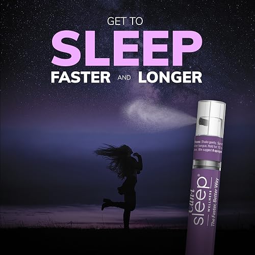 Sleep Fast & Longer - Oral Absorbtion Spray Can I Sleep Natural Sleep Aid with Melatonin
