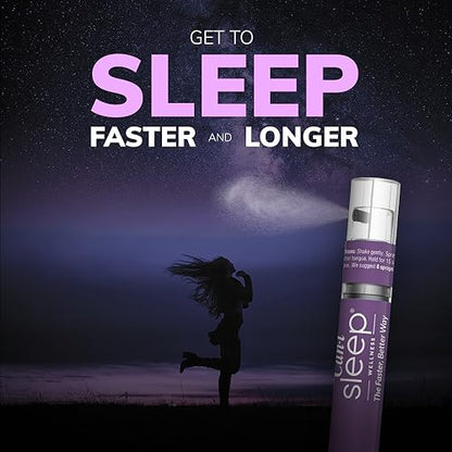 Sleep Fast & Longer - Oral Absorbtion Spray Can I Sleep Natural Sleep Aid with Melatonin