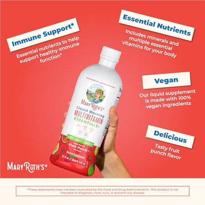 Multivitamin Multimineral for Women Men & Kids by MaryRuth's | No Added Sugar