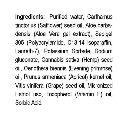 Naturally Complete Estrogen Cream 2 oz. Jar | Non GMO | Soy Free | Gluten Free | Fragrance Free