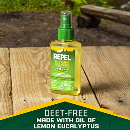 Repel Plant-Based Lemon Eucalyptus Insect Repellent, Mosquito Repellent