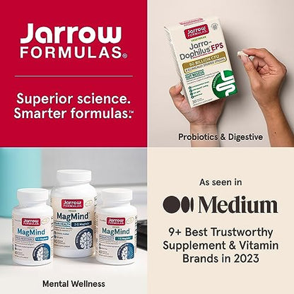 Jarrow Formulas, Jarro-Dophilus Prenatal Veggie Capsules, 6 Billion CFU, 30 Count (Pack of 12)