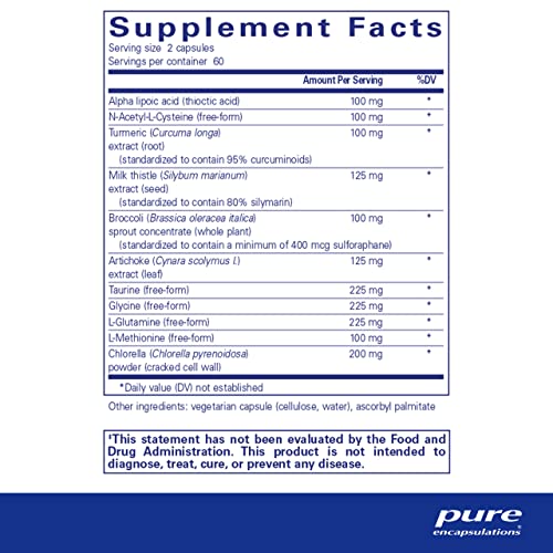 Pure Encapsulations Liver-G.I. Detox | Support for Liver and Gastrointestinal Detoxification