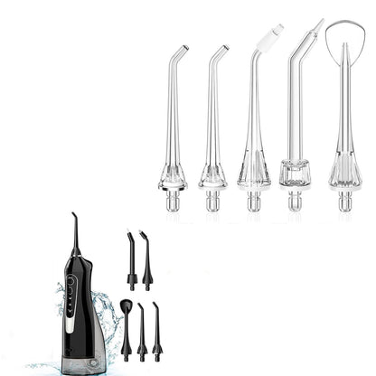 COSLUS Water Dental Flosser Teeth Pick& Water Dental Flosser Tip Replacement Heads
