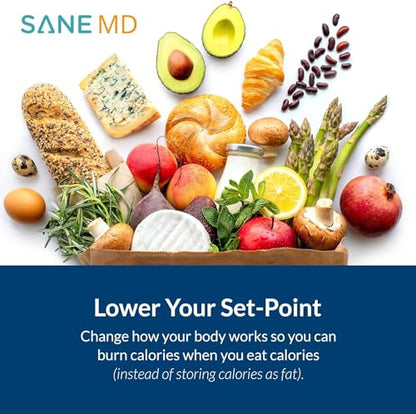 SANE Luminae Healthy Supplement Pills with 7-Keto DHEA - Lower Your Set-Point Weight