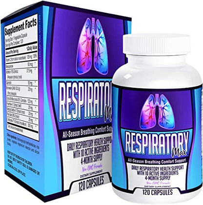 Respiratory-MAX (4-Month Supply) Respiratory Supplements