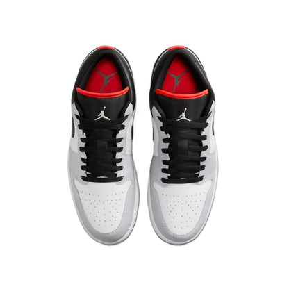 Air Jordan 1 Low Men's Shoes (Neutral Grey/Summit White/Infrared 23/Black) Size 10.5
