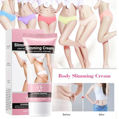Slimming Cream Weight Loss Cellulite Treatment for Belly, Buttocks, Arms and Thighs