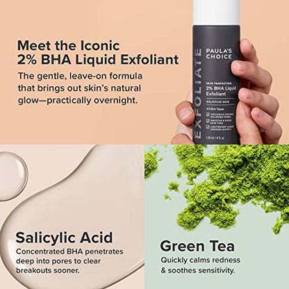 Paula's Choice SKIN PERFECTING 8% AHA Gel Exfoliant & 2% BHA Liquid Duo - Facial