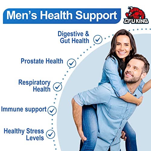 Probiotics for Men, 500 Billion CFU + 12 Strains Men's Probiotic with Turmeric Cranberry