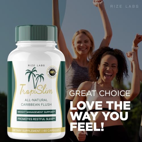 rize labs (5 Pack Tropislim Weight Loss Supplement, Tropislim Capsules for Total Body