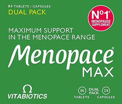 Menopace by Vitabiotics Max Capsules & Tablets x 84