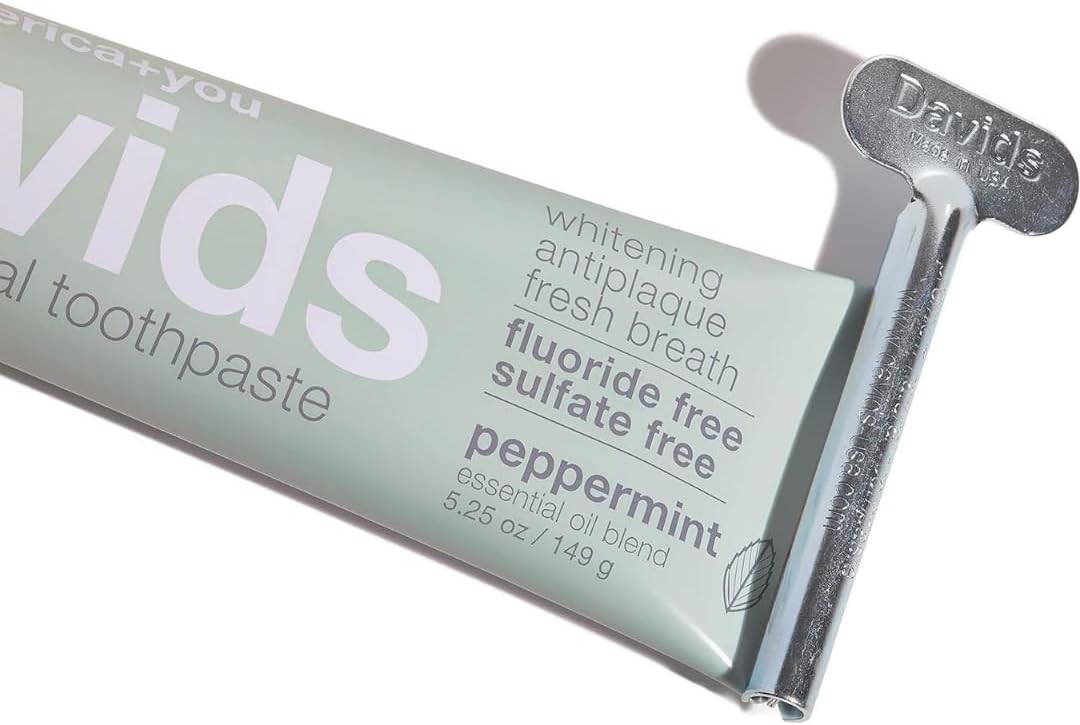 Davids Toothpaste Tube Squeezer Recyclable Metal Made in USA 3 Pack