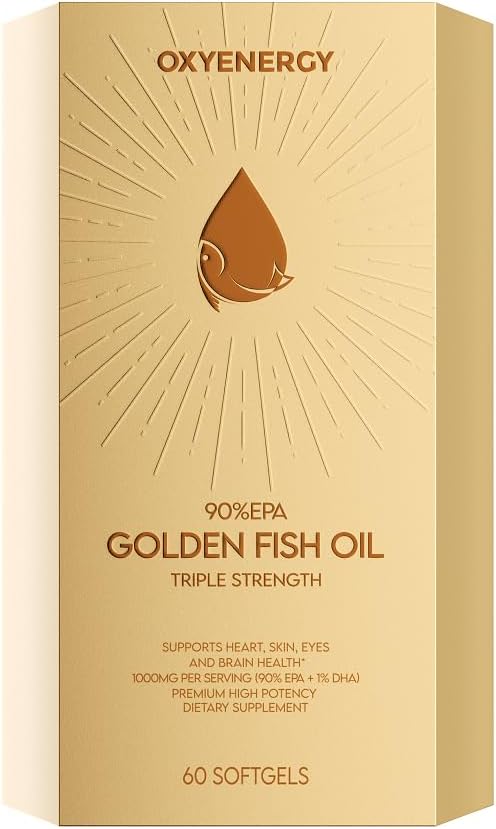 OxyEnergy Golden Fish Oil 90% EPA