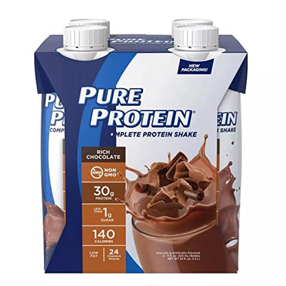 Pure Protein Chocolate Protein Shake | 30g Complete Protein | Ready to Drink and Keto
