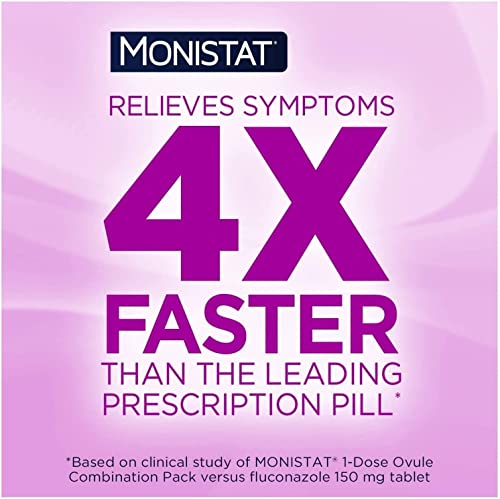 Monistat 7 Simple Cure Feminine Antifungal Cream with RX Strength Cream, 7 Day Treatment Cream