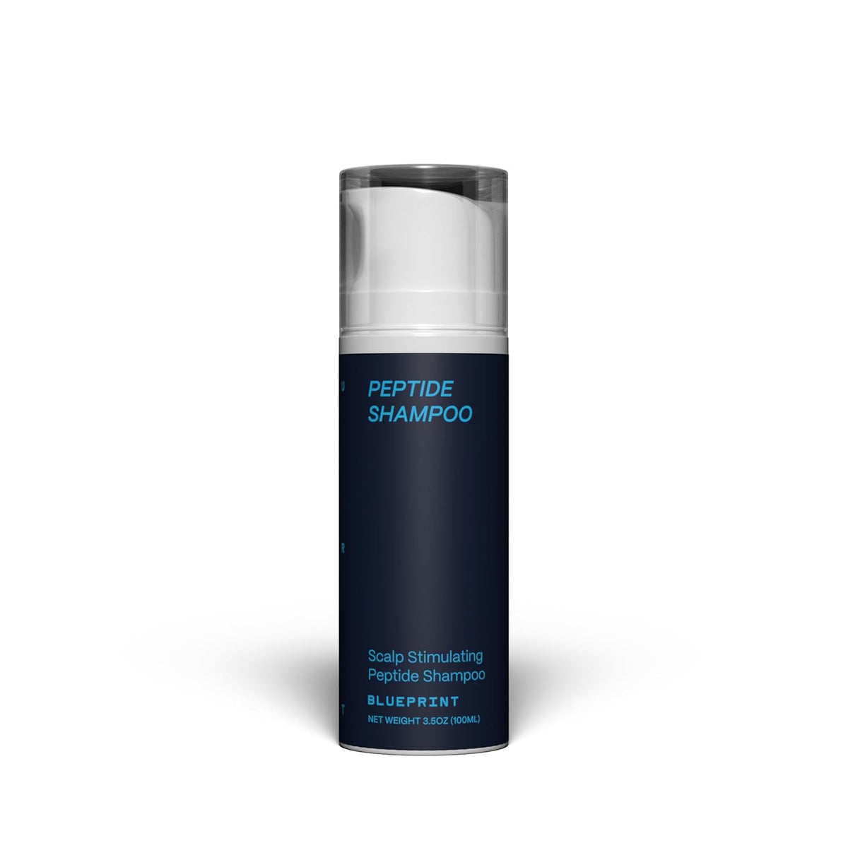 Blueprint Bryan Johnson Peptide Shampoo – 8-Peptide Scalp Treatment with VEGF, Caffeine, Menthol & Arginine – Fragrance-Free & Gentle Formula for Fuller-Looking, Stronger Hair (3.5oz)
