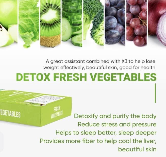 Slimming Care Newest Version X3 Type 1 Diet for Everyone (30pills/Box) + Free Vegetable