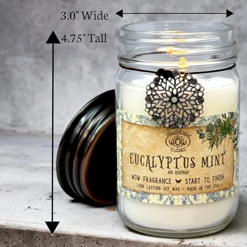 Scented Candle for Home by Way Out West Candles - Long Lasting Home Fragrance or Essential Oils